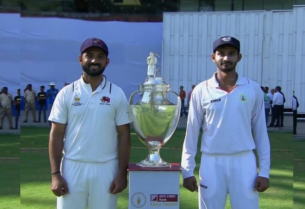 Ranji Trophy Final won by Mumbai by 3_ _ ? runs.