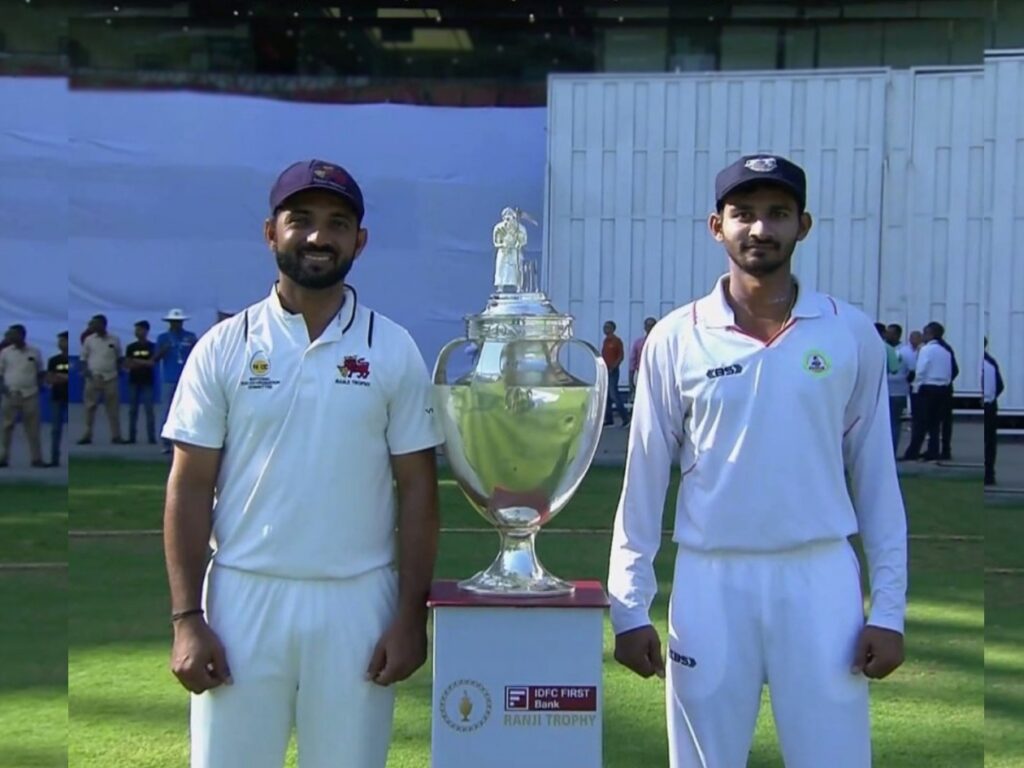 Ranji Trophy Final won by Mumbai by 3_ _ ? runs.